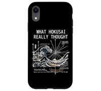 Carcasa para iPhone XR Japón Gran Ola Física Hokusai Agua Movimiento Matemáticas Ciencia