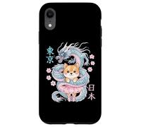 Carcasa para iPhone XR Japonés Dragon Kawaii Ballet Ballerina Lindo Anime Amante