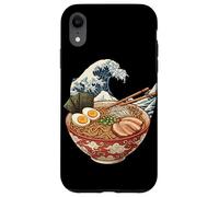 Carcasa para iPhone XR Japonés Ramen Bowl Ocean Kanagawa Wave Anime Food Noodle