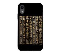 Carcasa para iPhone XR Jeroglíficos egipcios Símbolos Antiguo Egipto Faraón Cultura
