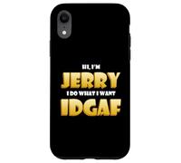 Carcasa para iPhone XR Jerry Costume Idgaf Funny Meme Halloween Costume For Jerrys