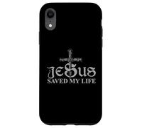 Carcasa para iPhone XR Jesus Christ Saved My Life Gift For Women Men