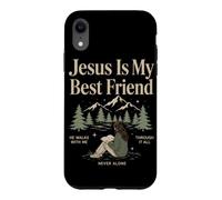 Carcasa para iPhone XR Jesús es mi Mejor Amigo Fe Cristiana Adoración Religiosa