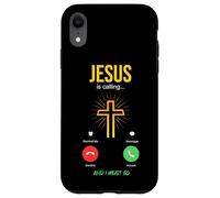 Carcasa para iPhone XR Jesús está Llamando a la Iglesia Cristiana Christus Faith Teléfono