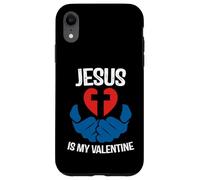 Carcasa para iPhone XR Jesus is My Valentine Funny Valentines Loves Christ Love Day