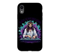 Carcasa para iPhone XR Jesús Raves Techno House Party EDM Festival Goa Electro Rave