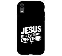 Carcasa para iPhone XR Jesús sobre Todo Fe Inspiradora