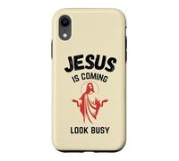 Carcasa para iPhone XR Jesús Viene Mira Ocupado