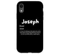 Carcasa para iPhone XR Joseph Definition Personalized Name Custom Costume For Joes