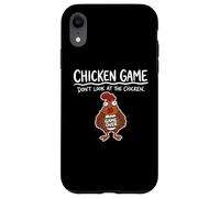 Carcasa para iPhone XR Juego de Pollo (no mires al Pollo) - Fresco y Divertido Dicho