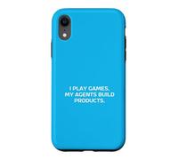 Carcasa para iPhone XR Juego Juegos Mis Agentes Construir Productos Jugadores Hackathons Meme