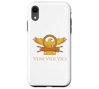 Carcasa para iPhone XR Julio César Cita Latina Veni Vidi Vici SPQR Águila Romana