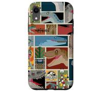 Carcasa para iPhone XR Jurassic World Classified Creatures Postcard All Over Print
