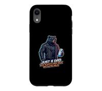Carcasa para iPhone XR Just A Dad Who Always Came Back with The Milk