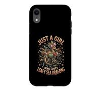 Carcasa para iPhone XR Just A Girl Who Loves Leafy Sea Dragons