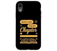 Carcasa para iPhone XR Just One More Chapter for booklover