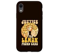 Carcasa para iPhone XR Justicia para Lemon Pound Cake Freedom Meme