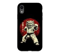 Carcasa para iPhone XR Kanji japonés de Karate Shisa Lion Karate de Okinawa