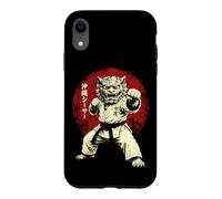 Carcasa para iPhone XR Kanji japonés de Karate Shisa Lion Karate de Okinawa