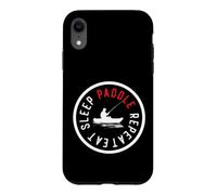 Carcasa para iPhone XR Kayak de Pesca Encontrar Nueva Agua Pescador de Agua Dulce Jubilado