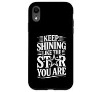 Carcasa para iPhone XR Keep Shining Like The Star You Are Optimism Mindset -