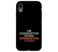 Carcasa para iPhone XR Kensington Name Kensington Personalized Name First Given