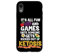 Carcasa para iPhone XR Keto Metabolic Sport - Dieta Saludable Baja en carbohidratos para Bajar de Peso