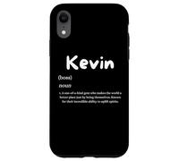Carcasa para iPhone XR Kevin Definición Nombre Personalizado Traje Personalizado para Kevins