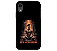 Carcasa para iPhone XR Kick Low Flight High Muay Thai MMA Warrior