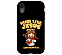 Carcasa para iPhone XR Kind Like Jesus Efesians Versículo de la Biblia Cute Kid Christianity