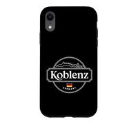 Carcasa para iPhone XR Koblenz Alemania Ciudad Viaje Diseño Vintage