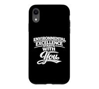 Carcasa para iPhone XR La Excelencia Ambiental Comienza contigo - Regalo para HSSE