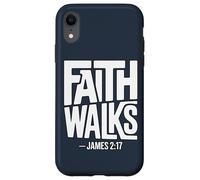 Carcasa para iPhone XR La fe Camina a Santiago 2:17