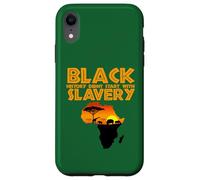 Carcasa para iPhone XR La Historia Negra no comenzó con la esclavitud
