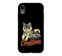 Carcasa para iPhone XR La Lealtad del Perro Husky Viene con Condiciones