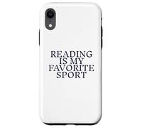 Carcasa para iPhone XR La Lectura para Amantes de los Libros es mi Deporte Favorito
