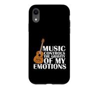 Carcasa para iPhone XR La música controla la Gravedad de mis emociones