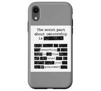 Carcasa para iPhone XR La Peor Parte de la censura