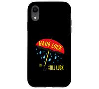 Carcasa para iPhone XR La Suerte Dura Sigue Siendo Suerte Optimismo Optimista