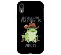 Carcasa para iPhone XR La única sentadilla Que Estoy Haciendo es Diddly