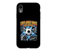Carcasa para iPhone XR La Vida se Trata de goles y asistencias al Jugador de fútbol