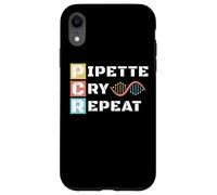 Carcasa para iPhone XR Lab Tech Técnico de ADN Biología Molecular Pipeta Ciencia