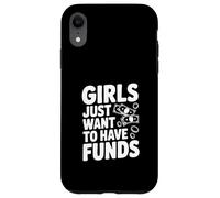 Carcasa para iPhone XR Las Chicas Solo Quieren divertirse con los Fondos para Amantes del Dinero
