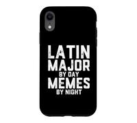 Carcasa para iPhone XR Latin Major by Day Memes De Noche Estudios Clásicos Estudiantes