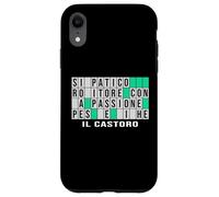 Carcasa para iPhone XR Le Amazzoni del Signor Giancarlo V3 - Il Castoro