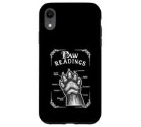 Carcasa para iPhone XR Lectura de Patas Gato Quiromancia Vintage Esotérico