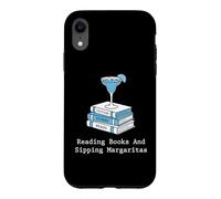 Carcasa para iPhone XR Lecturas de ficción para Amantes de los Libros & Margaritas