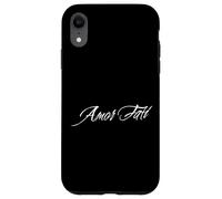 Carcasa para iPhone XR Lema del estoicismo Amor Fati Abraza tu Destino