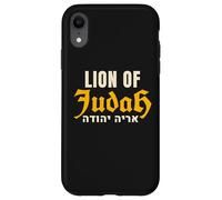 Carcasa para iPhone XR León de Judá Gráfico Bíblico Hebreo