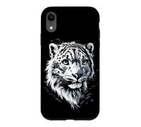 Carcasa para iPhone XR Leopardo de Las Nieves Panthera Uncia Gran Felino